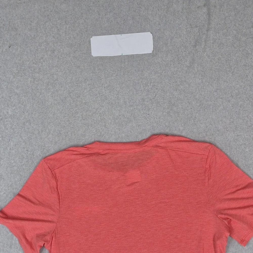 The North Face Women Shirt S Coral W Wander S/S Crew Neck Pullover Short Sleeve